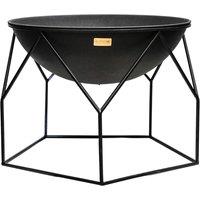 Ivyline Outdoor Buckingham Fire Pit Black H51Cm W70Cm