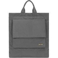 Smith and Canova Portrait Nylon Tote Bag in Dark Grey