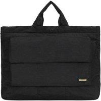 Smith and Canova Landscape Nylon Tote Bag in Black