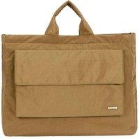Smith and Canova Landscape Nylon Tote Bag in Tan