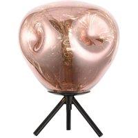 Netlighting Nina 1 Light Table Lamp Copper Black