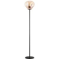 Netlighting Nina 1 Light Floor Lamp Gold Black