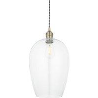 Netlighting 'LIVORNO' Dimmable Stylish Indoor Glass Single Pendant Ceiling Lamp in Yellow