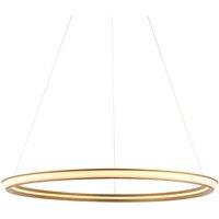 Netlighting 'SYRACUSE' Dimmable Stylish Indoor Decor Single Pendant Ceiling Lamp in Gold