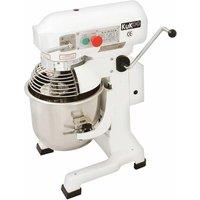 Monstershop Commercial Planetary Food Mixer / Spiral Mixer - 10L in White