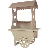 Monstershop KuKoo Mini Candy Cart Wedding Sweet Stall in Natural