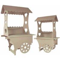 Monstershop KuKoo Candy Cart Bundle Wedding Sweet Stalls in Natural