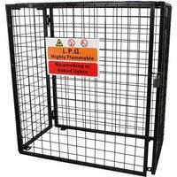 Monstershop Gas Bottle Mesh Cage 920mm in Black