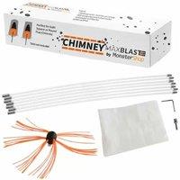 Monstershop MAXBLAST Powered Chimney Sweep 12m in Orange