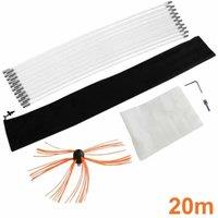 Monstershop MAXBLAST Powered Chimney Sweep 20m in Orange