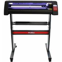 Monstershop Vinyl Cutter 720mm, FlexiStarter Software & LED Light Guide in Black