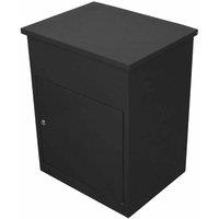 Monstershop Black Parcel Post Box
