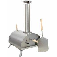 Monstershop Outdoor Table Top Pizza Oven in Silver
