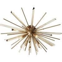 Netlighting 'SALERNO' Stylish Dimmable Indoor Modern 4 Light Ceiling Pendant in Clear