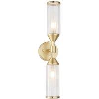 Netlighting 'TRIESTE' Stylish Dimmable Indoor 2 Light Mountable Dcor Wall Lamp in Yellow