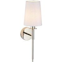 Netlighting 'FLORENCE' Stylish Contemporary Dimmable Decorative Indoor Wall Lamp in Silver