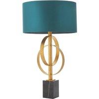 Netlighting 'TRENTO' Non Dimmable Contemporary Stylish Indoor Desk Table Lamp in Gold