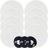 Loops Active Bluetooth 8x Ceiling Speaker Kit 50W Wireless HiFi Audio Streaming System