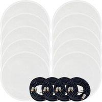 Loops Active Bluetooth 10 Ceiling Speaker Kit 50W Wireless HiFi Audio Streaming System