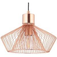 Loops Hanging Ceiling Pendant Light MODERN COPPER WIRE Shade Designer Lamp Bulb Holder