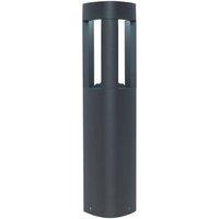 Loops Outdoor Post Bollard Light Grey Triangle Modern Garden Driveway Path Lamp LED