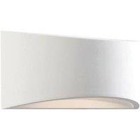Loops 300mm LED Wall Light Warm White Primed White (ready to paint) Curved Bed Lamp
