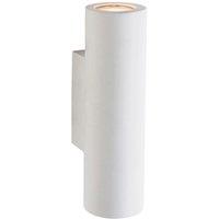 Loops Up & Down LED Wall Light Primed White (Ready for Paint) Modern Lamp Fitting Kit