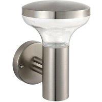 Loops IP44 Outdoor LED Lamp Stainless Steel Wall Light Modern Porch Vase Cool White
