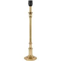 Loops Luxury Traditional Table Lamp Light Solid Brass BASE ONLY Quality Bulb Holder in Metallics