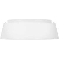 Loops 3 Bulb Flush Light Light Low Ceiling Matte White LED E14 60W Bulb