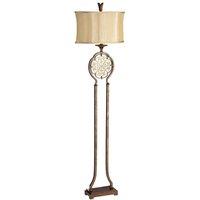 Loops Floor Lamp British Bronze Oxidized Bronze LED E27 60W Bulb