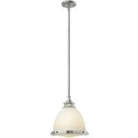 Loops 1 Bulb Ceiling Pendant Light Fitting Chrome LED E27 100W Bulb