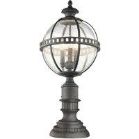Loops Outdoor IP44 3 Bulb Wall Ground Pedestal Londonderry LED E14 60W