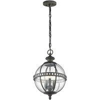Loops Outdoor IP44 3 Bulb Chain Lantern Londonderry LED E14 60W