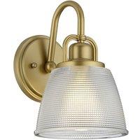 Loops Wall Light Sconce Painted Natural Brass LED G9 3.5W LED Bulb in Metallics