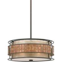 Loops 4 Bulb Ceiling Pendant Light Fitting Renaissance Copper LED E27 60W Bulb