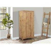 Birlea Hampstead 2 Door Wardrobe Oak in Light Oak