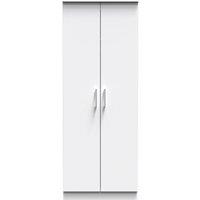 Ready Assembled 2 U Cornwall 2 Door Wardrobe (Ready Assembled) in White