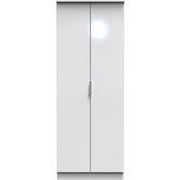 Ready Assembled 2 U Dover 2 Door Wardrobe (Ready Assembled) in White