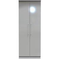 Ready Assembled 2 U Chester 2 Door Wardrobe (Ready Assembled) in Mid Grey