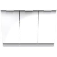 Ready Assembled 2 U Dover 3 Door Sideboard (Ready Assembled) in White