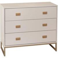 Melody Maison Large 3 Drawer Chest Of Drawers - Elle Stone Range