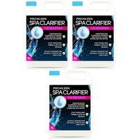ProKleen Hot Tub & Spa Water Clarifier Clears Cloudy Dull Looking Water 3 x 5L in Clear