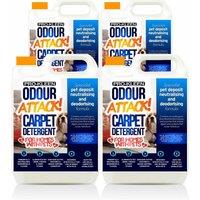 ProKleen Odour Attack Pet Carpet Cleaner Shampoo - 4 x 5L in Clear