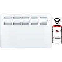 MYLEK Smart App Wifi Electric Panel Heater with 24/7 Timer IP24 Rated 1.5kW in White