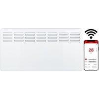 MYLEK Smart App Wifi Electric Panel Heater with 24/7 Timer IP24 Rated 2kW in White