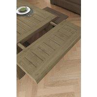 FWStyle Exquisite Solid Reclaimed Pine Extension Leaf in Brown