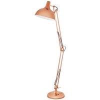 Loops Table Desk Lamp Colour Copper Adjustable In Line Switch Bulb E27 1x60W