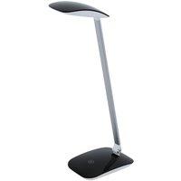 Loops Table Desk Lamp Colour Balck Touch On/Off Dimming Bulb LED 4.5W Included