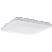 Loops Wall Flush Ceiling Light Colour White Shade White Plastic Bulb LED 33.5W